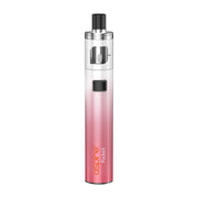 Aspire Pockex AIO starter vape pen kit in Pink White, featuring an all-in-one design, refillable tank, and compact portable build ideal for beginners.